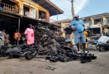 Photo credit: Used spare parts at Abosso Okai, Accra, Ghana/Daniel Abugre Anyorigya