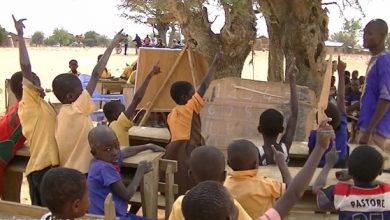 Pupils at the Azudooni Primary School at Sirigu in the Upper East Region -iWatch Africa