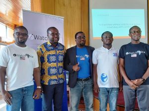 Team iWatch Africa at Kumasi Training for journalists