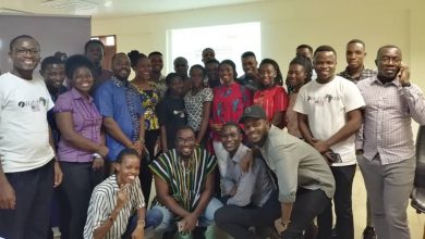 iWatch Africa training session on online abuse in Accra, 2021