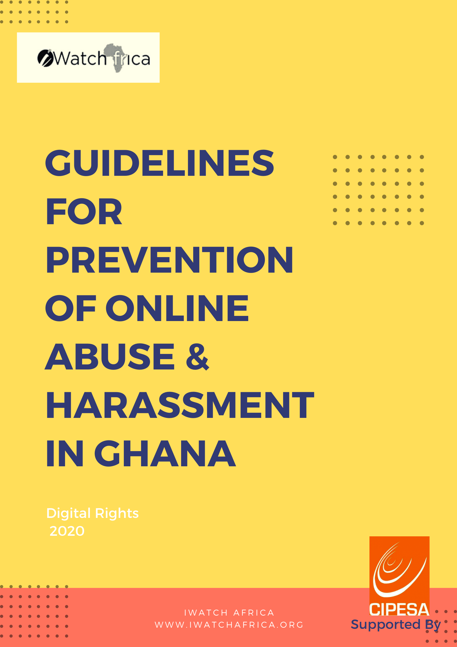 Guidelines For Prevention Of Online Abuse And Harassment In Ghana