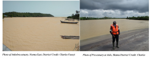 Photo of Pra estuary at Anlo, Shama and Ankobra, Credit: Charles Faseyi