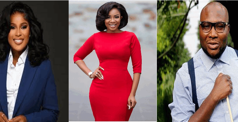 Berla Mundi (left), Serwaa Amihere (middle) Richard Sky (right)